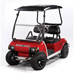 Clear / Tinted Club Car DS Fold-Down Windshield (Fits 2000.5-Up)